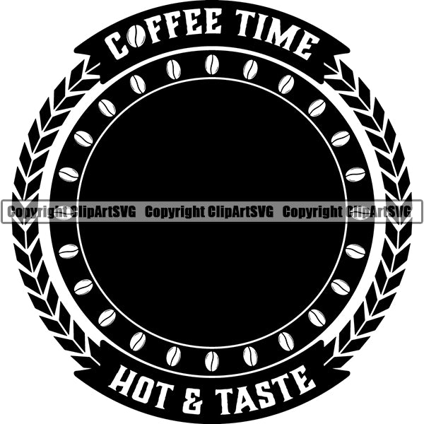 Coffee Tea Espresso Latte Cappuccino Drink Drinking Caffeine ClipArt SVG