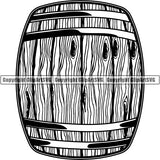 Wine Winery Barrel Alcohol Liquor Drink Drinking Logo ClipArt SVG