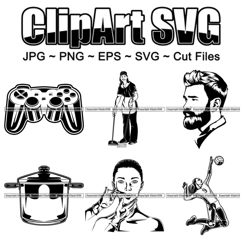 ClipArtSVG.com FREE DESIGN BUNDLE ClipArt SVG