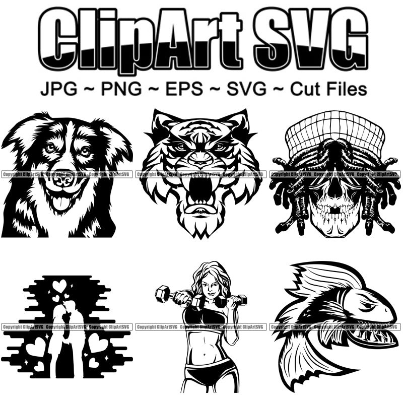 ClipArtSVG.com FREE DESIGN BUNDLE ClipArt SVG