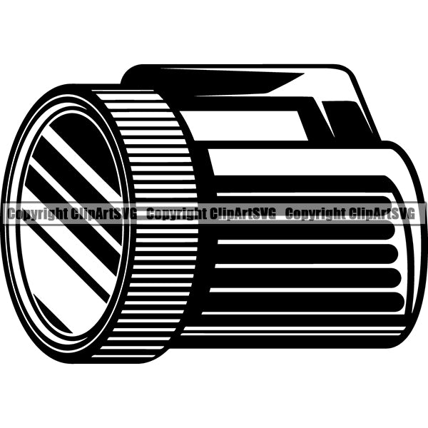 Camping Hiking Mountain Climbing Flashlight Light Logo Clipart SVG