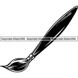 Copy of Painting Painter Artist Art Paintbrush Canvas Logo ClipArt SVG