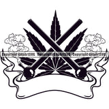Marijuana Bong Water Pipe Cannabis Pot Weed Smoke Smoking Logo ClipArt SVG