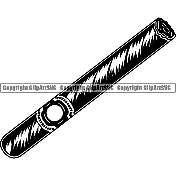 Cigar Tobacco Smoke Smoking ClipArt SVG