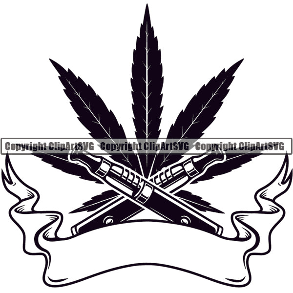 Vape Vaping Vapor Vaporizer Tobacco Marijuana Smoke Smoking Logo ClipArt SVG