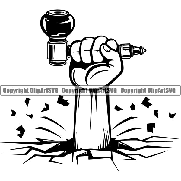 Marijuana Pipe Cannabis Pot Weed Smoke Smoking ClipArt SVG