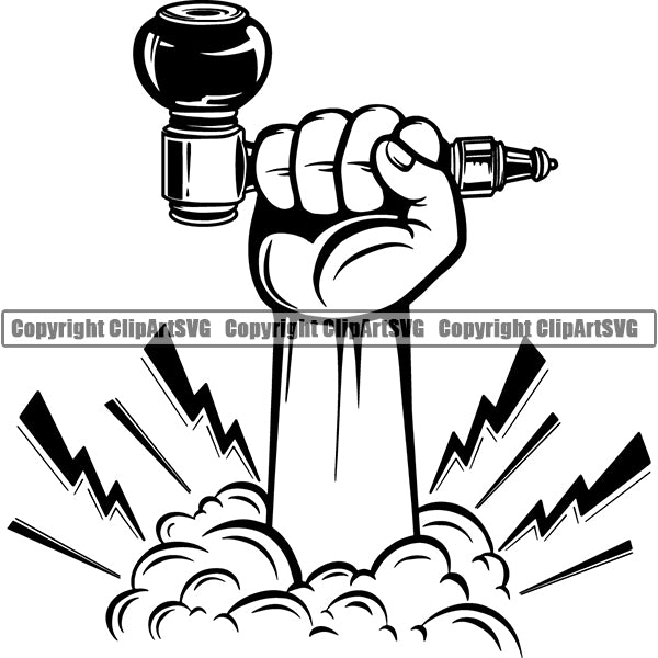 Marijuana Pipe Cannabis Pot Weed Smoke Smoking ClipArt SVG