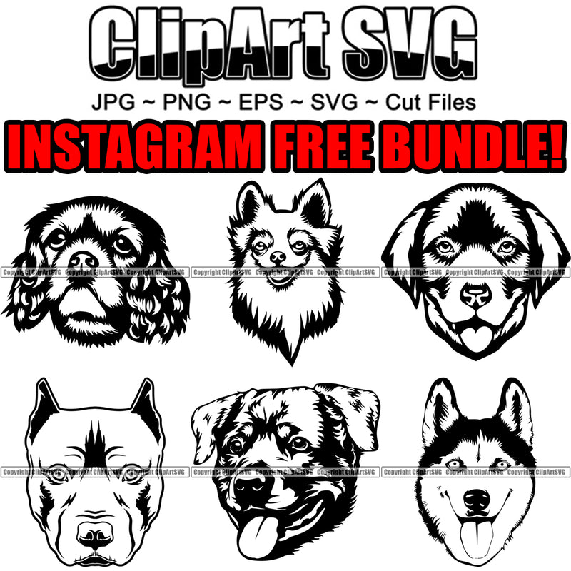 ClipartSVG.com INSTAGRAM FREE DESIGN BUNDLE ClipArt SVG