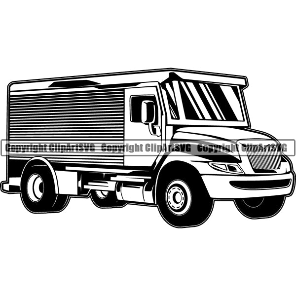 Money Cash Armored Truck Bullet Proof Security Design Element Cash Stack Knot Roll Rubber band Bundle Brick Spread Business Bank Finance Rich Wealthy Wealth Advertising Vector Clipart SVG