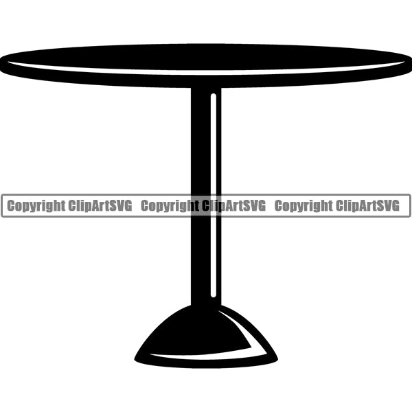 Cooking Baking Baker Chef Cook Dining Room Table Diner Dine ClipArt SVG