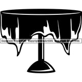 Cooking Baking Baker Chef Cook Dining Room Table Diner Dine Magic Magician ClipArt SVG