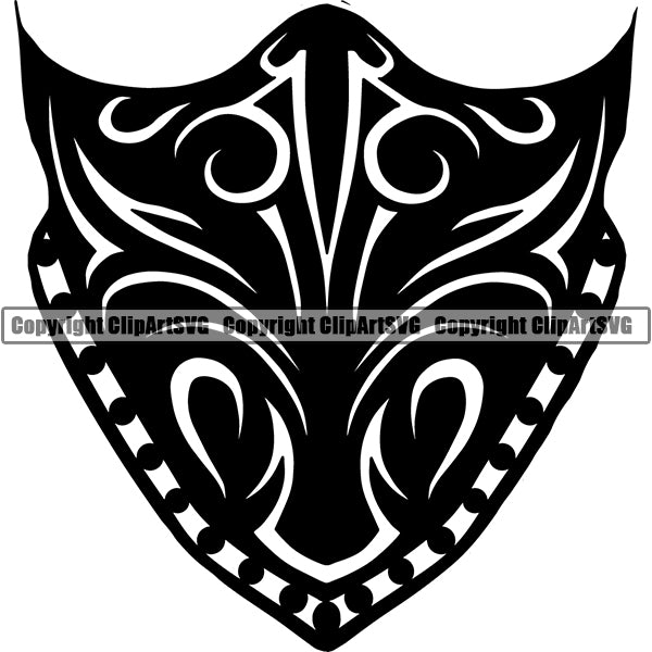 Occupation Cowboy Bandana ClipArt SVG