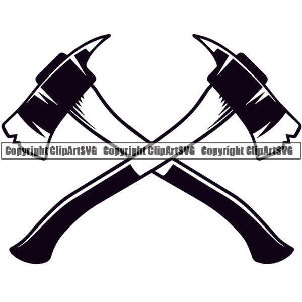 Firefighting Emblem Badge Logo