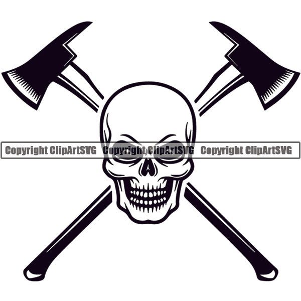 Firefighting Emblem Badge Logo