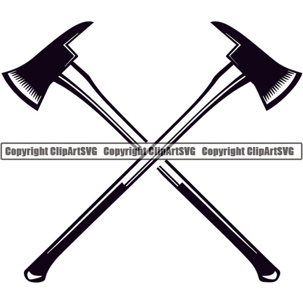 Firefighting Emblem Badge Logo