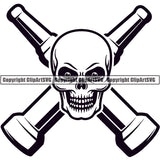 Firefighting Emblem Badge Logo