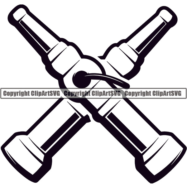 Firefighting Emblem Badge Logo