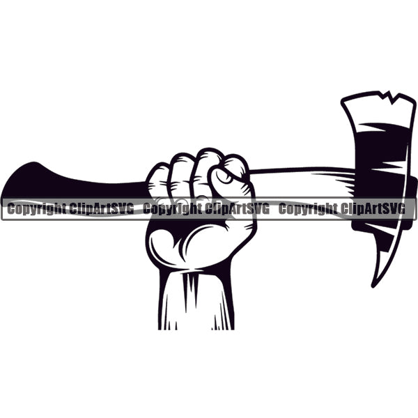 Firefighting Emblem Badge Logo