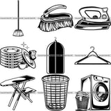 27 Housekeeper Top Selling Designs Maid Cleaning Service SUPER BUNDLE ClipArt SVG