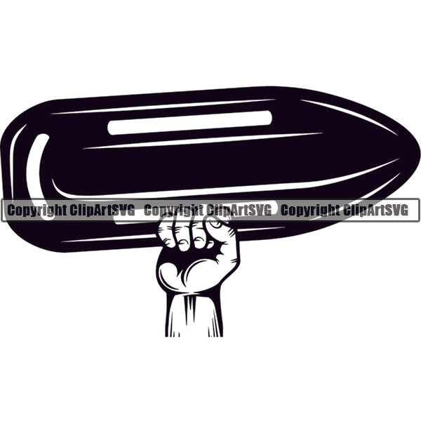 Lifeguard Rescue Water Swim Swimming Safety ClipArt SVG