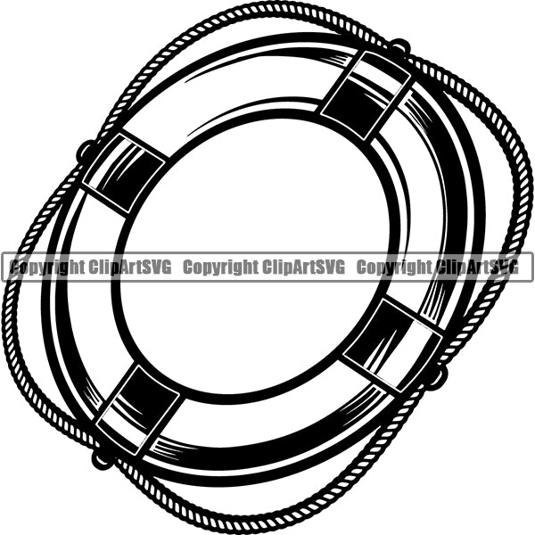 Lifeguard Rescue Water Swim Swimming Safety ClipArt SVG