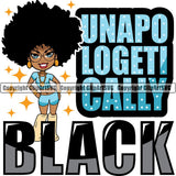 Black Woman Big Eyes Quote African American Afro Nubian Queen ClipArt SVG