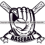 Baseball Logo ClipArt SVG