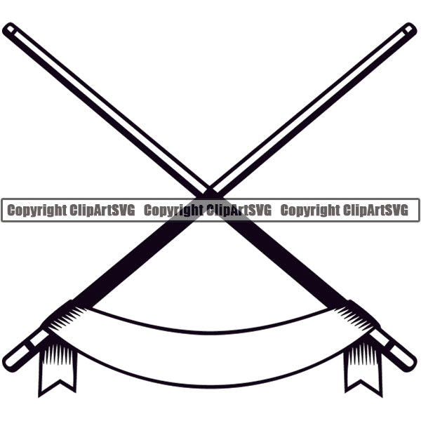 Billiards Pool 8-Ball 9-Ball Snooker Logo ClipArt SVG