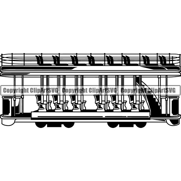 Bus Driver Driving Shuttle Public Transit Transportation ClipArt SVG