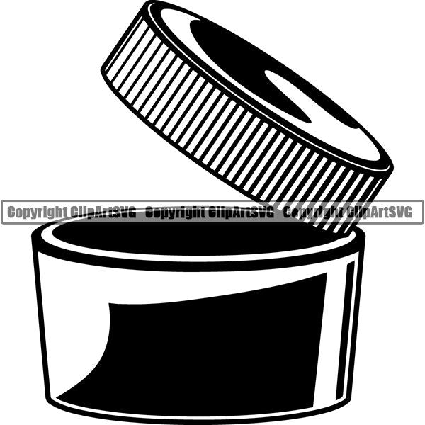 Fashion Beauty Cosmetology Cosmetics Makeup Cream 6yyh777 ClipArt SVG