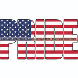 Flag Country Pride United States ClipArt SVG