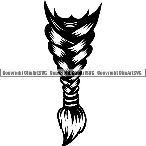 Design Element Human Hair Beard ClipArt SVG
