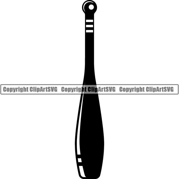 Circus Show Perform Performance Juggler Club ClipArt SVG