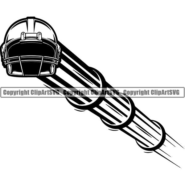 Sports Game Football Motion ClipArt SVG