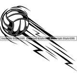 Sports Game Volleyball Motion ClipArt SVG