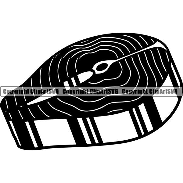 Cooking Baking Baker Chef Cook Food Meat Fish Chicken Pork ClipArt SVG