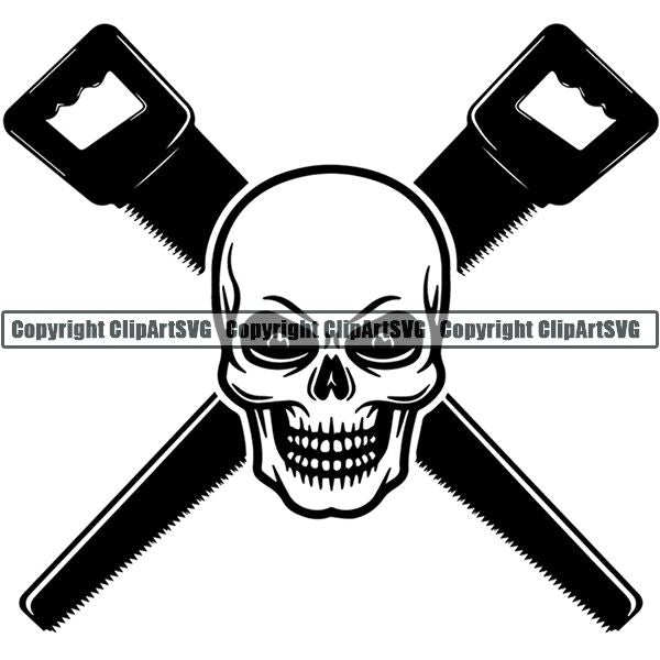 Construction Woodworking Carpenter Lumberjack Logo ClipArt SVG