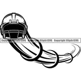 Sports Game Football Motion ClipArt SVG