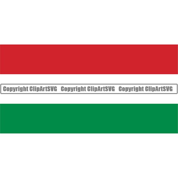 Country Flag Square Hungary ClipArt SVG