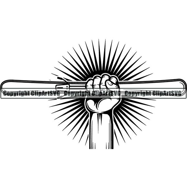 Sports Skiing Ski Snowboarding Snowboard Hand Sunburst ClipArt SVG