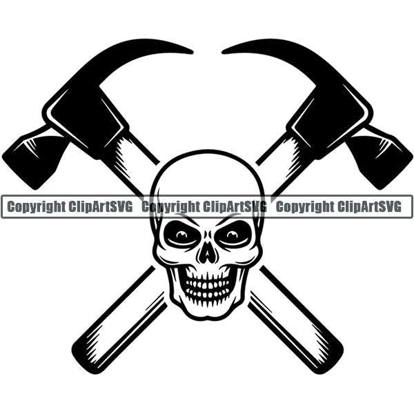 Construction Building Repair Service Logo ClipArt SVG