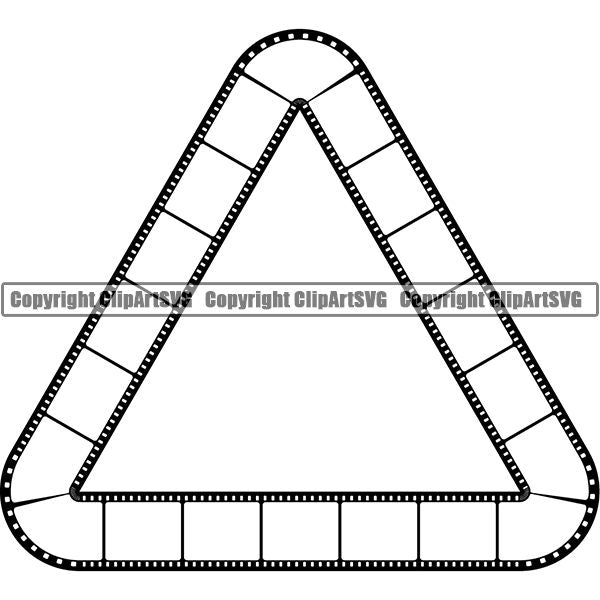 Photography Photographer Photograph Camera Film Strip Frame Border ClipArt SVG