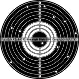 Military Weapon Gun Target ClipArt SVG