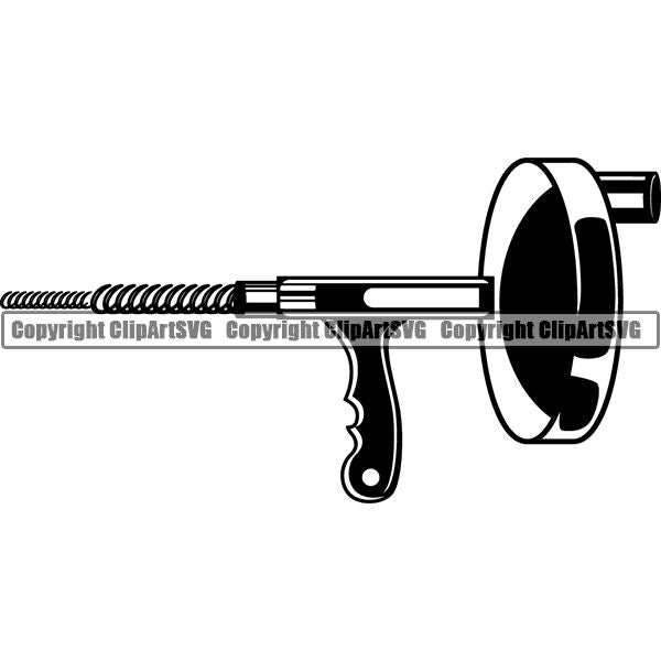 Plumbing Plumber Pipe Repair Service ClipArt SVG