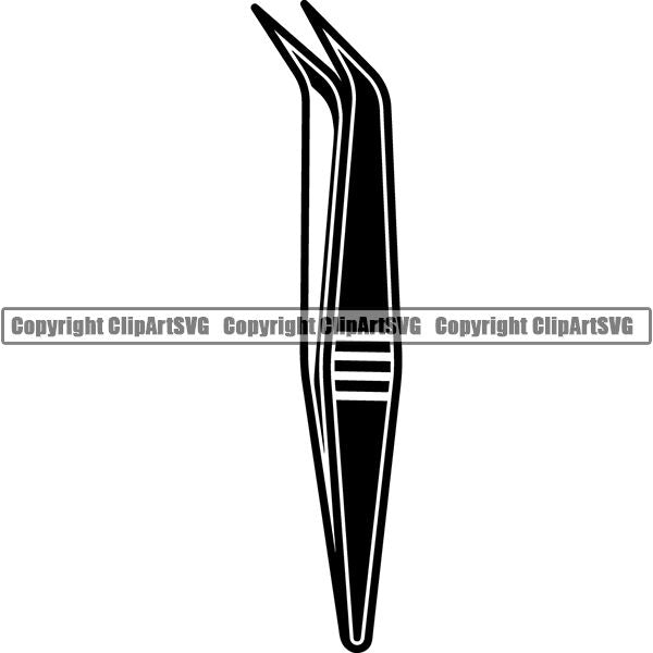 Fashion Beauty Cosmetology Cosmetics Makeup Tweezers 8ujjrx ClipArt SVG