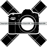 Photography Photographer Photograph Camera Shutter Speed Logo ClipArt SVG