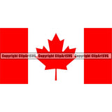 Country Flag Square Canada ClipArt SVG