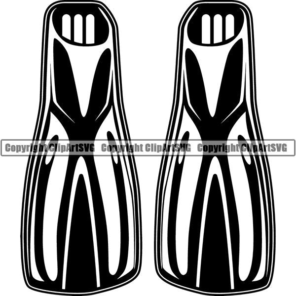 Diving Dive Diver Equipment Nautical Sailing Boating Sail Boat Sailboat ClipArt SVG