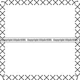 Fashion Beauty Arts Crafts Clothes Designer Stitching Square ClipArt SVG