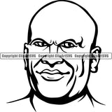 Gym Sports Bodybuilding Fitness Muscle Bodybuilder Head ClipArt SVG